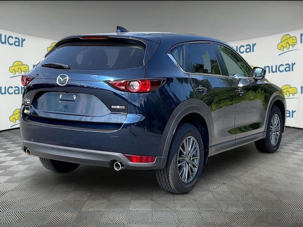 Used 2021 Deep Crystal Blue Mica Mazda Touring image 6