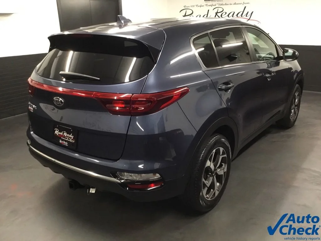 Used 2020 Blue Kia LX image 11