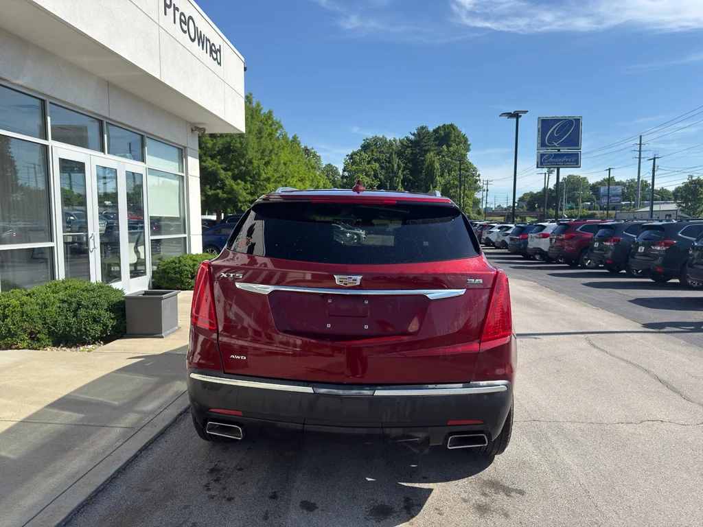 Used 2017 Red Passion Tintcoat Cadillac Luxury AWD image 4