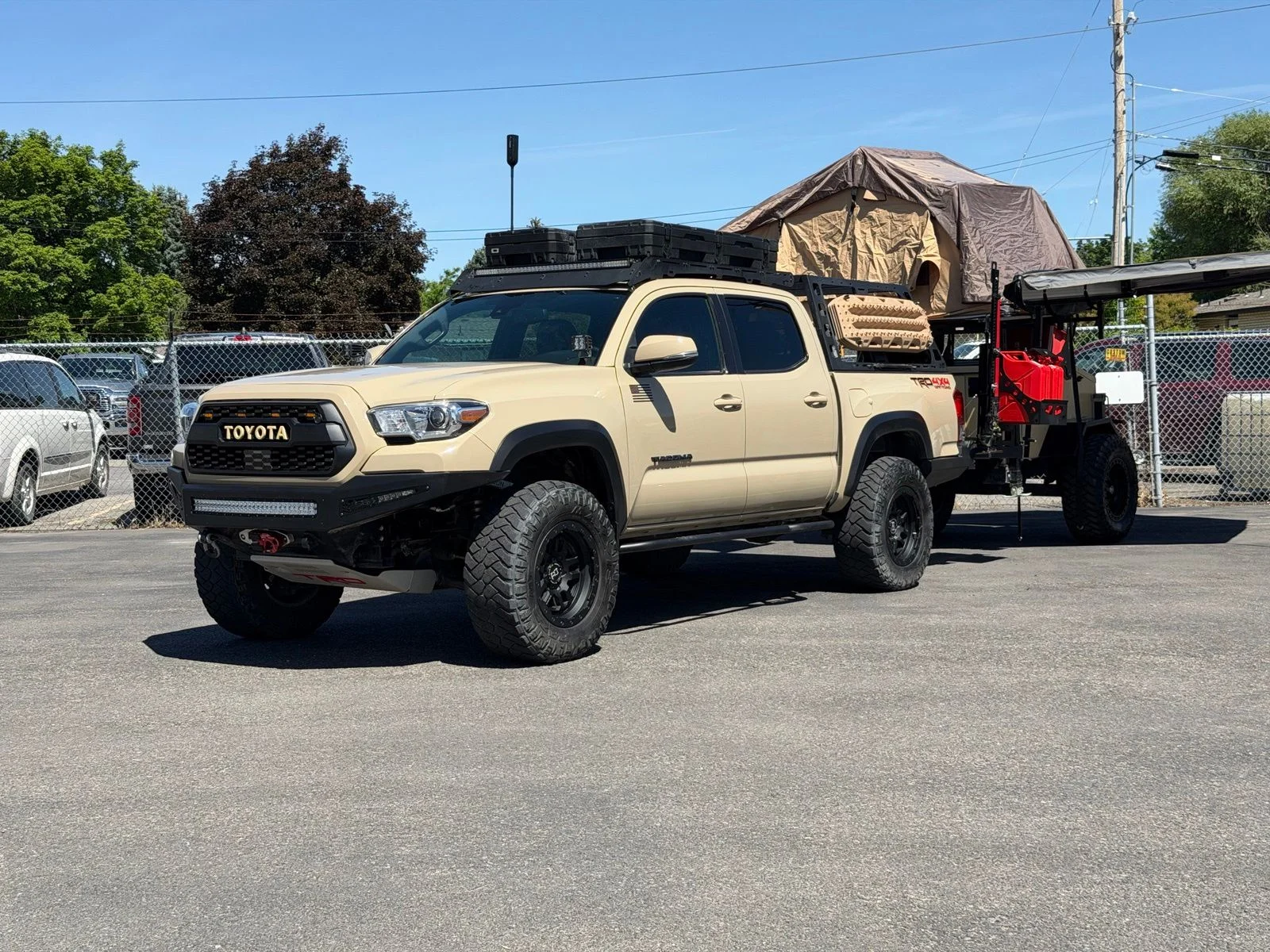 Used 2019 Gray Toyota TRD Off-Road image 1