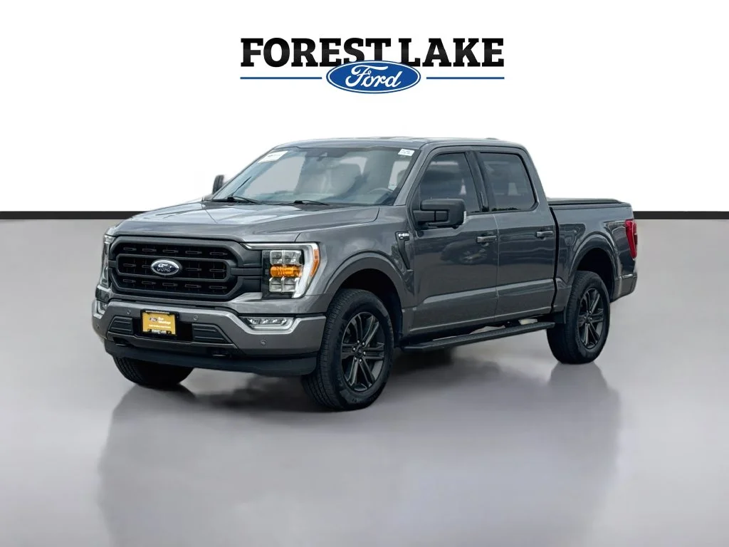 Certified Used 2021 Carbonized Gray Metallic Ford XLT image 3