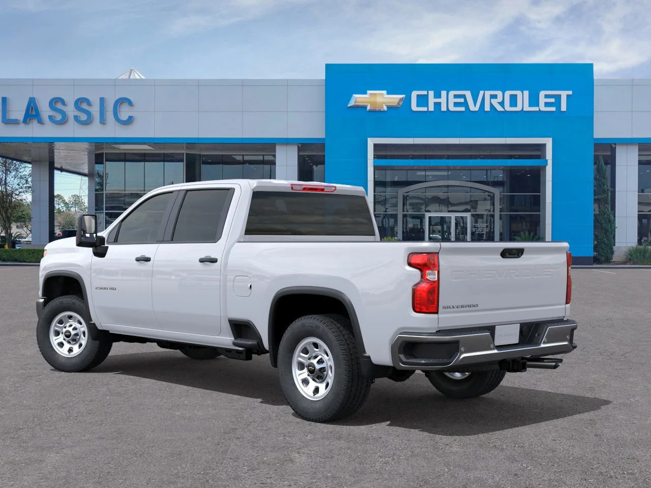 2026 Chevrolet Silverado 2500 HD WT White at Classic Elite Chevrolet Sugar Land