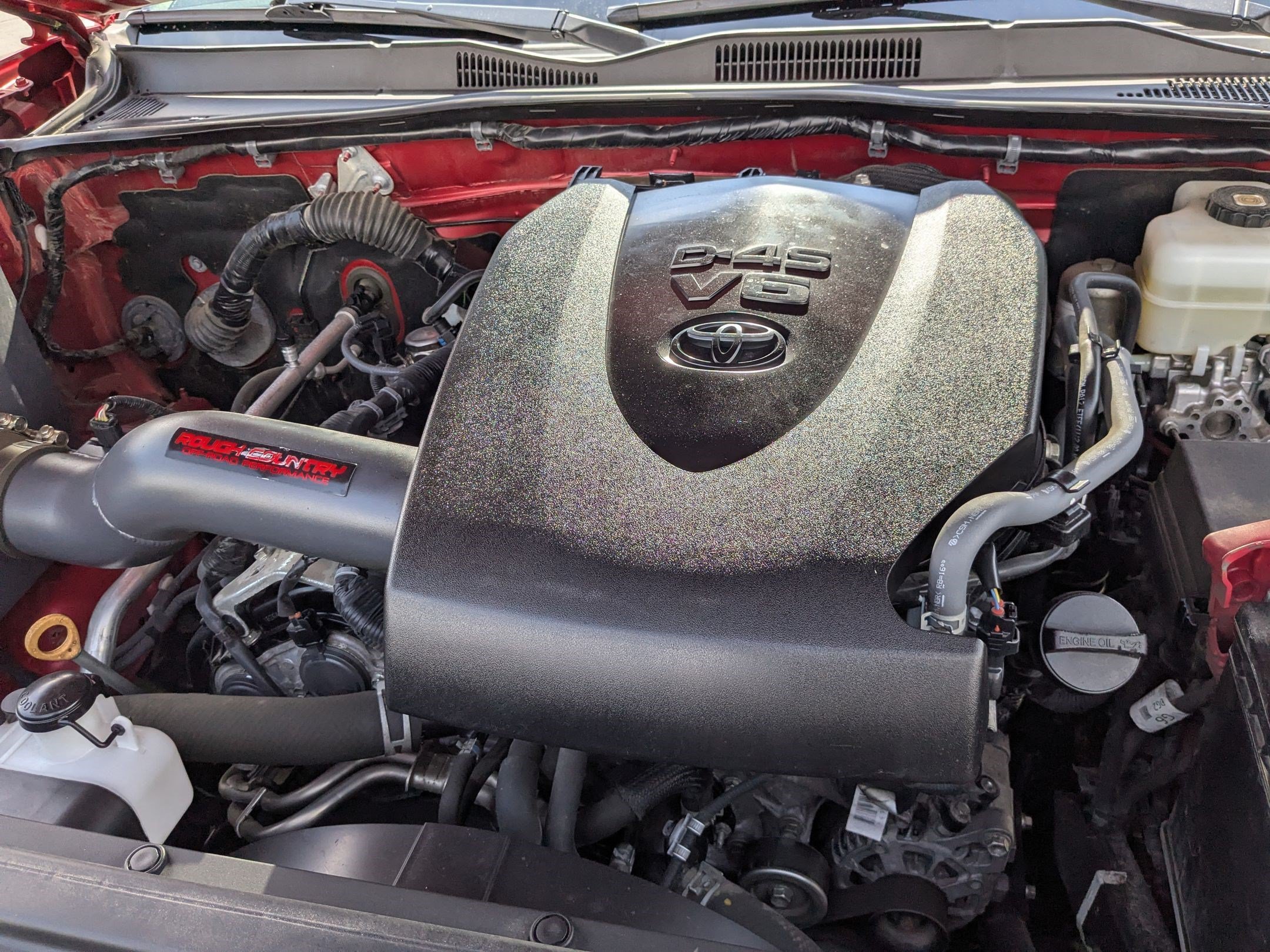 Used 2021 Barcelona Red Metallic Toyota TRD Off Road image 34