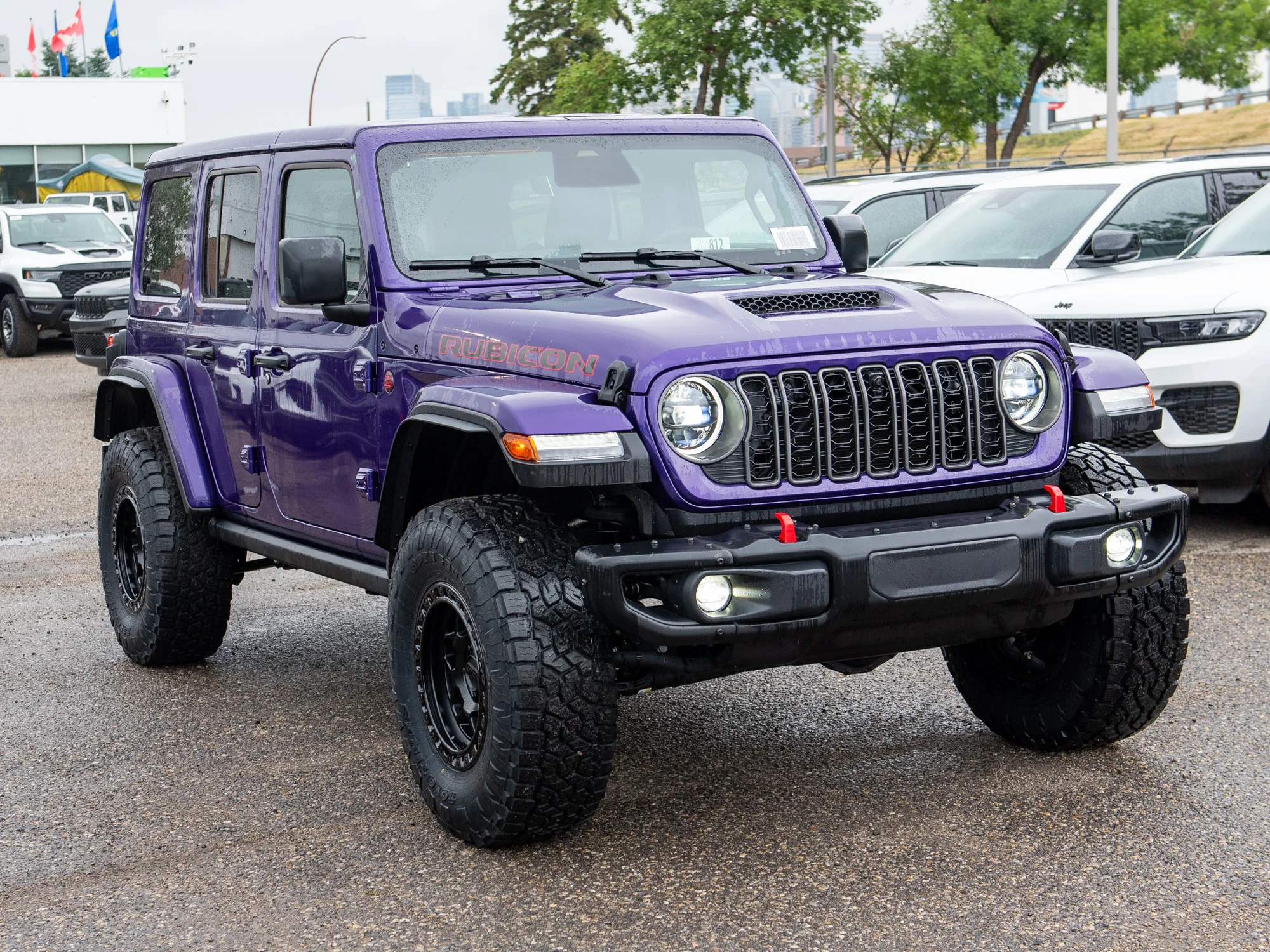 New 2026 reign Jeep Rubicon X* 4 Door 4x4, KMC Wheels, Steel Bumpers, Nappa Leather image 8