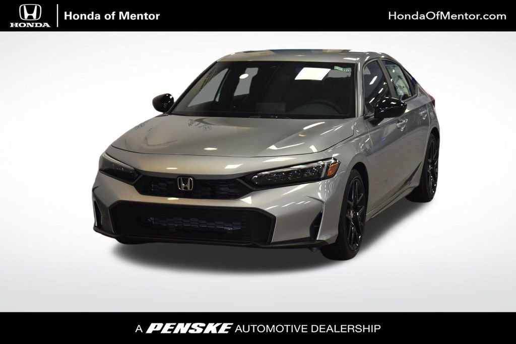 New 2026 Solar Silver Metallic Honda Sport image 1