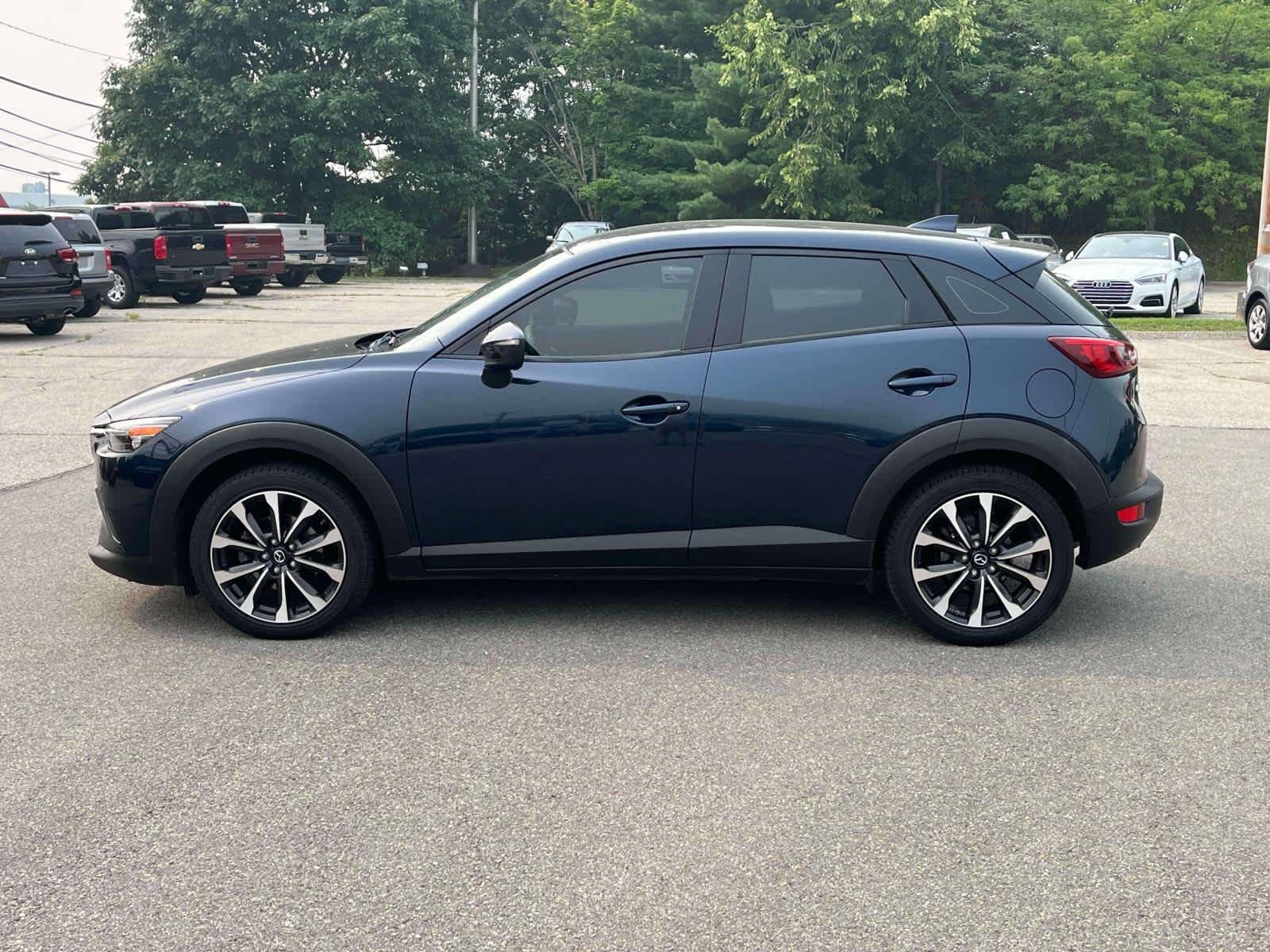 Used 2019 Deep Crystal Blue Mica Mazda Touring image 10