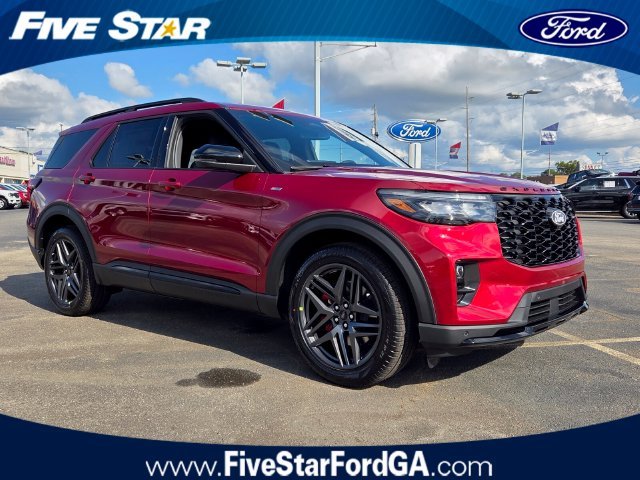 New 2027 Ruby Red Metallic Tinted Clearcoat Ford ST-Line image 1