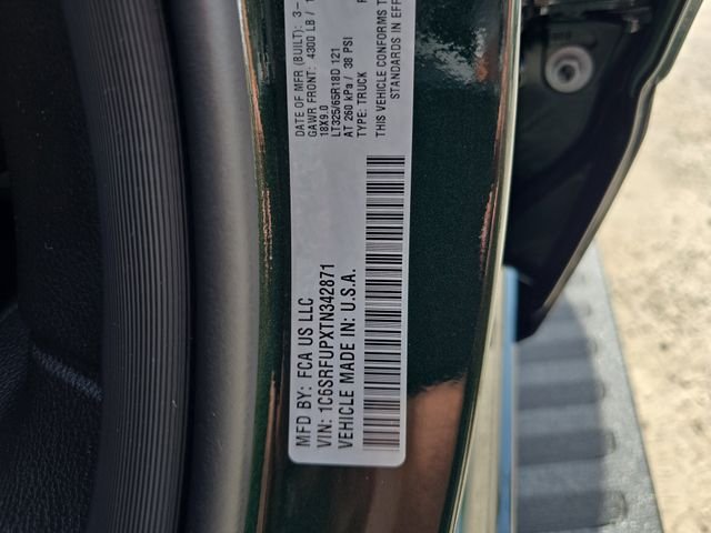 New 2026 Serrano-Green Metallic Exterior Paint RAM RHO image 31