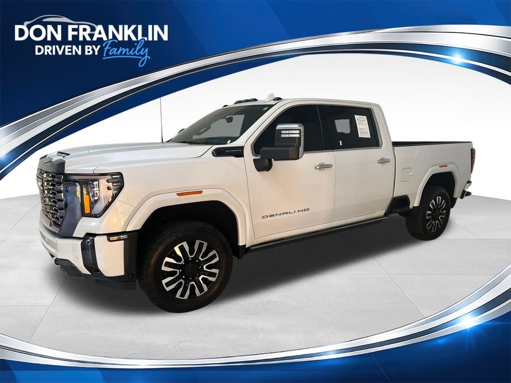 Used 2024 White GMC Denali Ultimate image 1