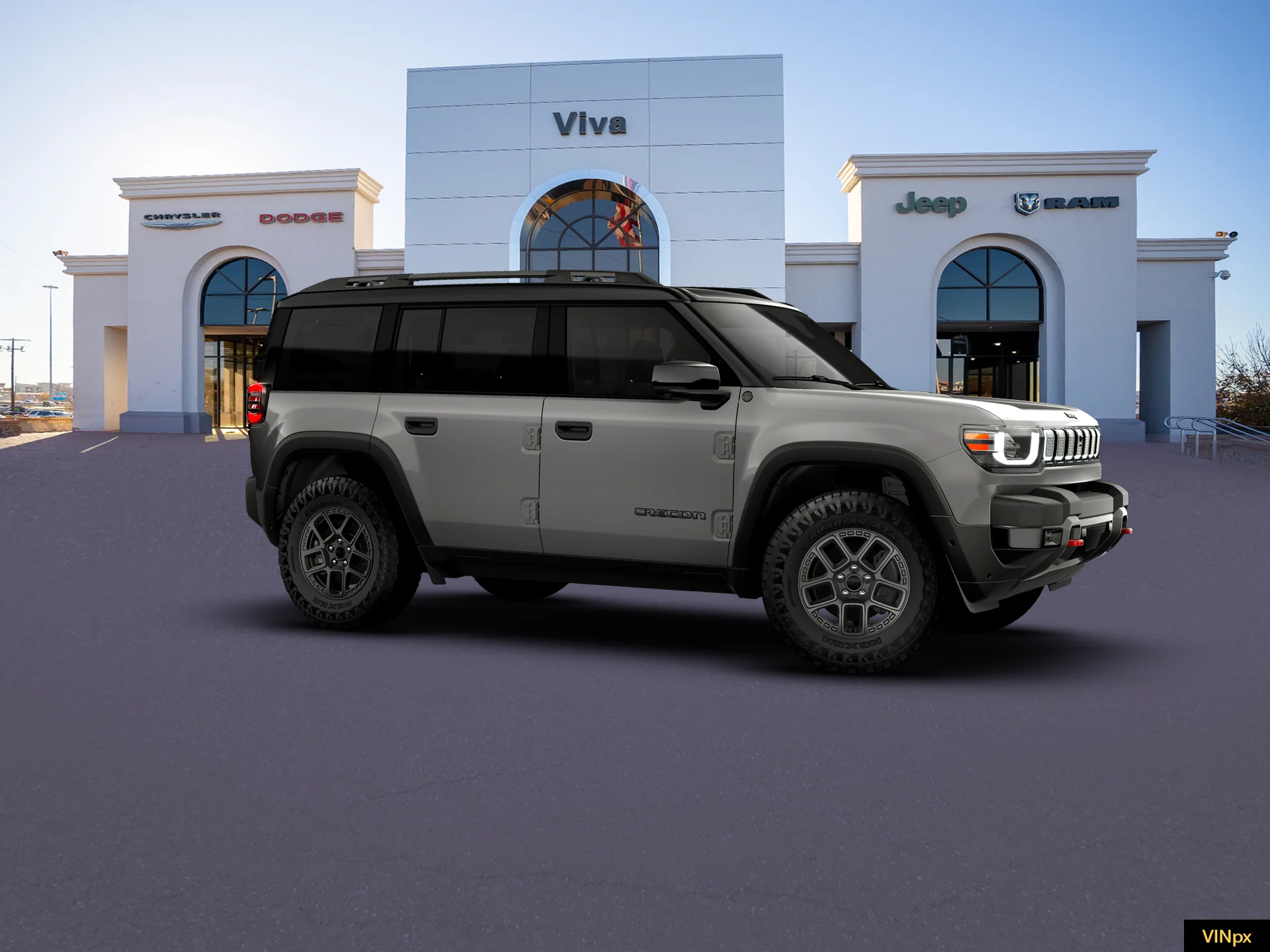New 2026 Ceramic Gray Clear-Coat Exterior Paint Jeep Moab image 10
