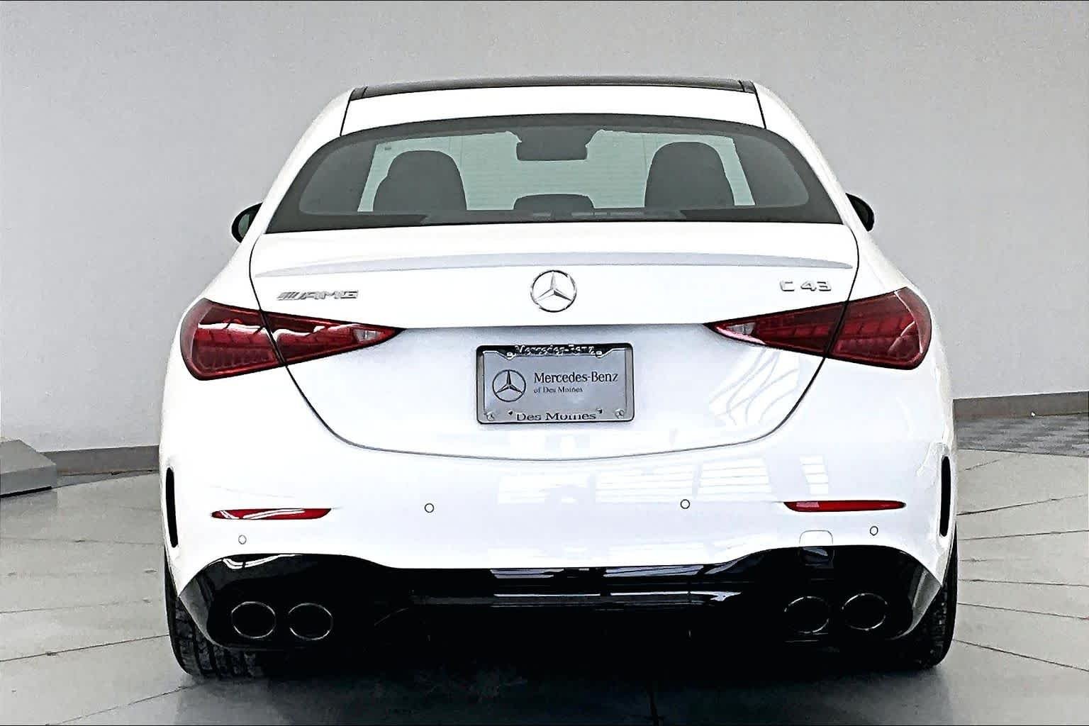 New 2026 Polar White Mercedes-Benz AMG® C 43 4MATIC Sedan image 5