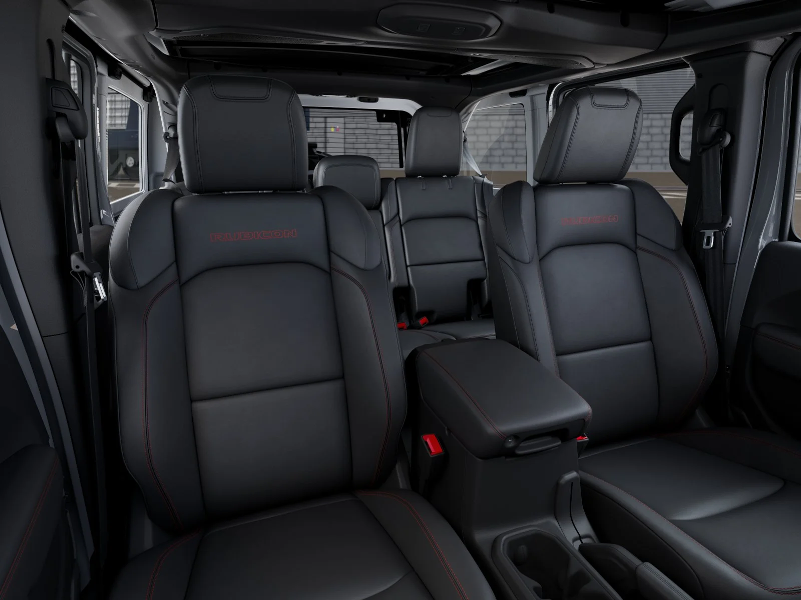 New 2026 Bright White Clear-Coat Exterior Paint Jeep Rubicon X image 9