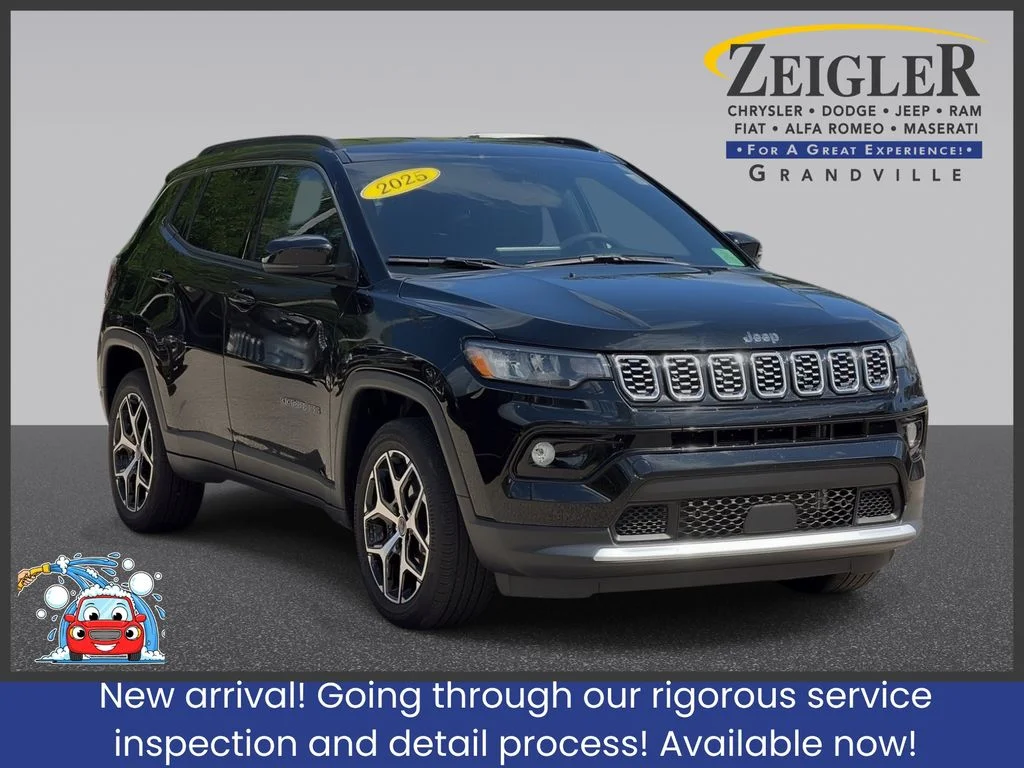 Used 2025 Black Jeep Limited image 1