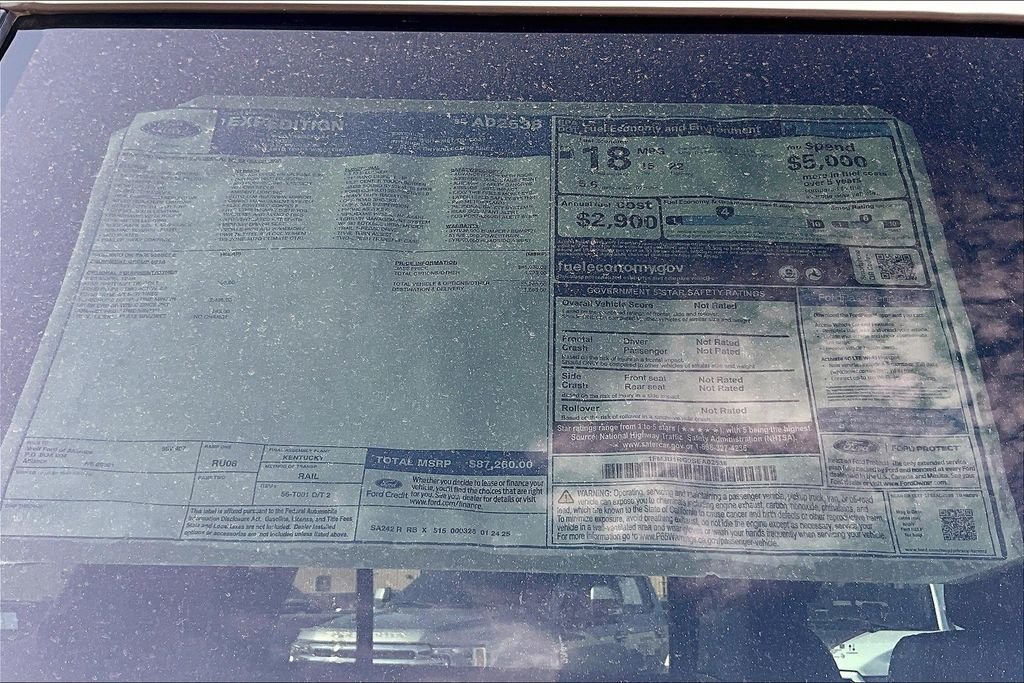 New 2025 Ford Expedition Tremor 4D Sport Utility