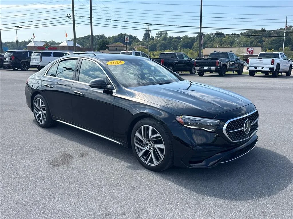 Used 2024 Black 040 Mercedes-Benz E 350 4MATIC® image 7