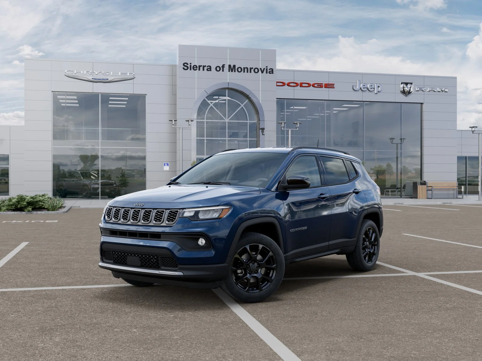 New 2026 Fathom Blue Pearl-Coat Exterior Paint Jeep Latitude image 27