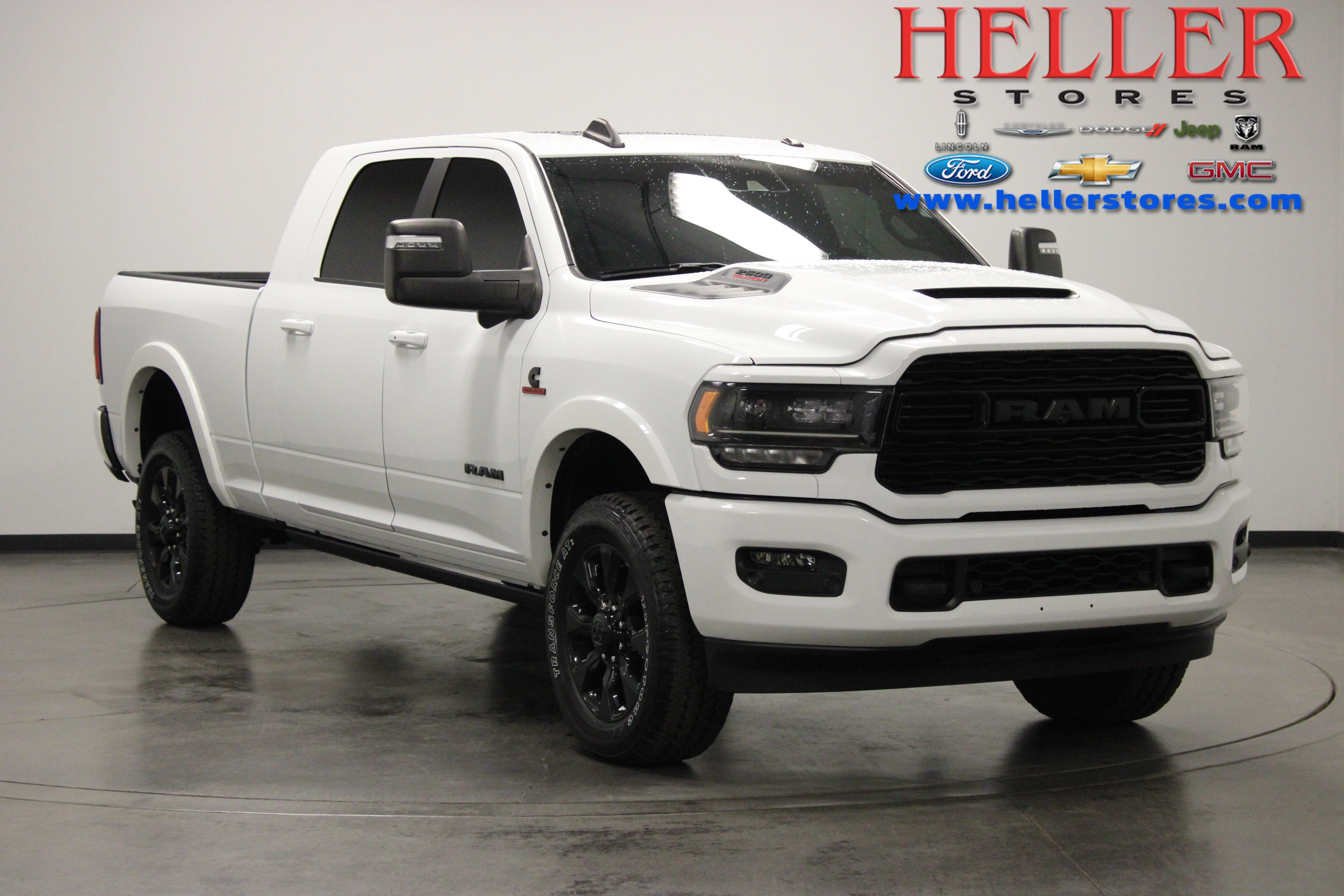 Used 2024 Bright White Clearcoat Ram Limited image 1
