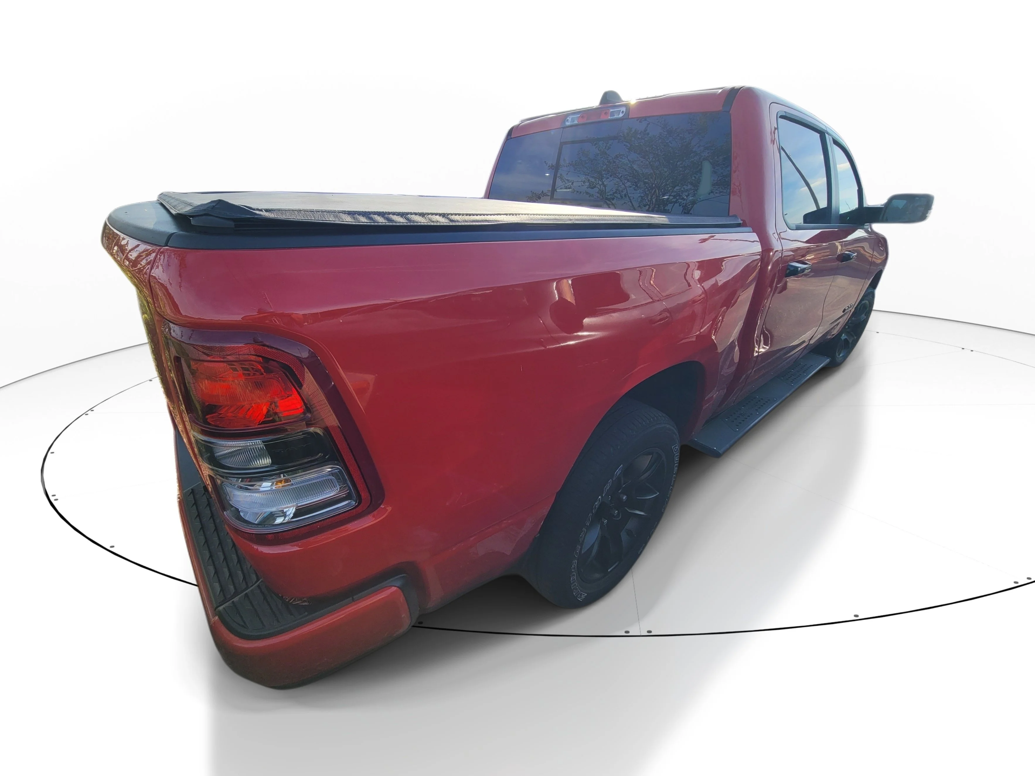Used 2023 Flame Red Clearcoat Ram Big Horn image 4