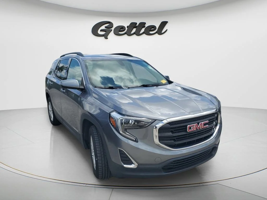 Used 2019 SATIN STEEL METALLIC GMC SLE image 3