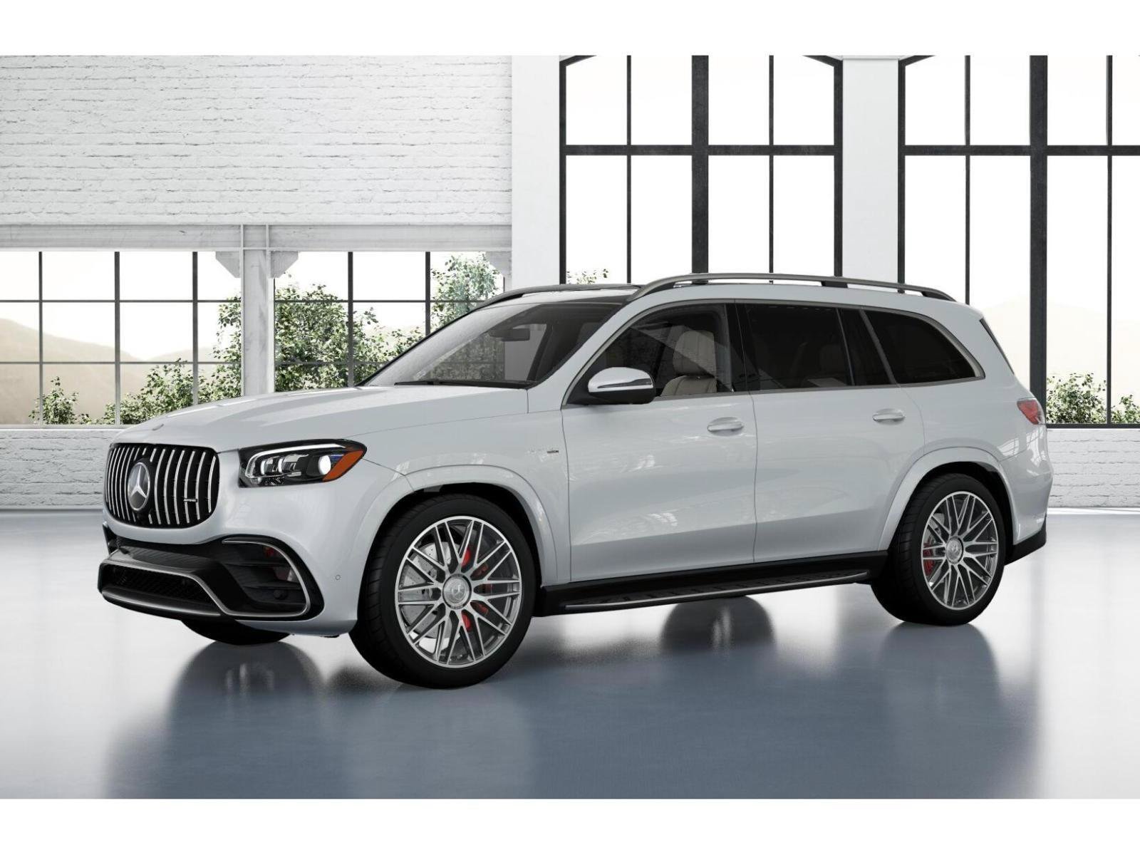 New 2026 MANUFAKTUR Moonlight White Metallic Mercedes-Benz AMG® GLS 63 image 38