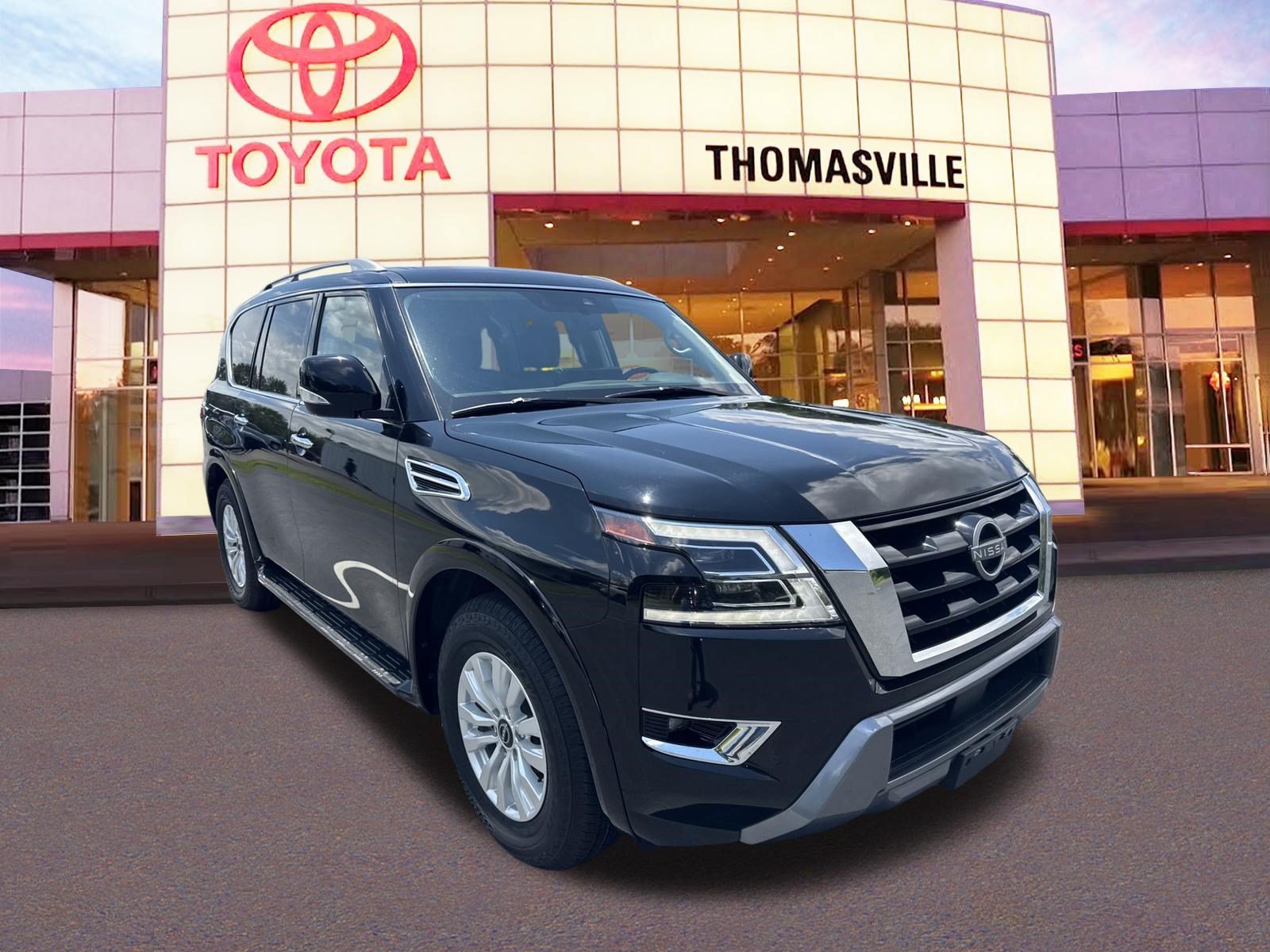 Used 2024 Super Black Nissan SV image 3