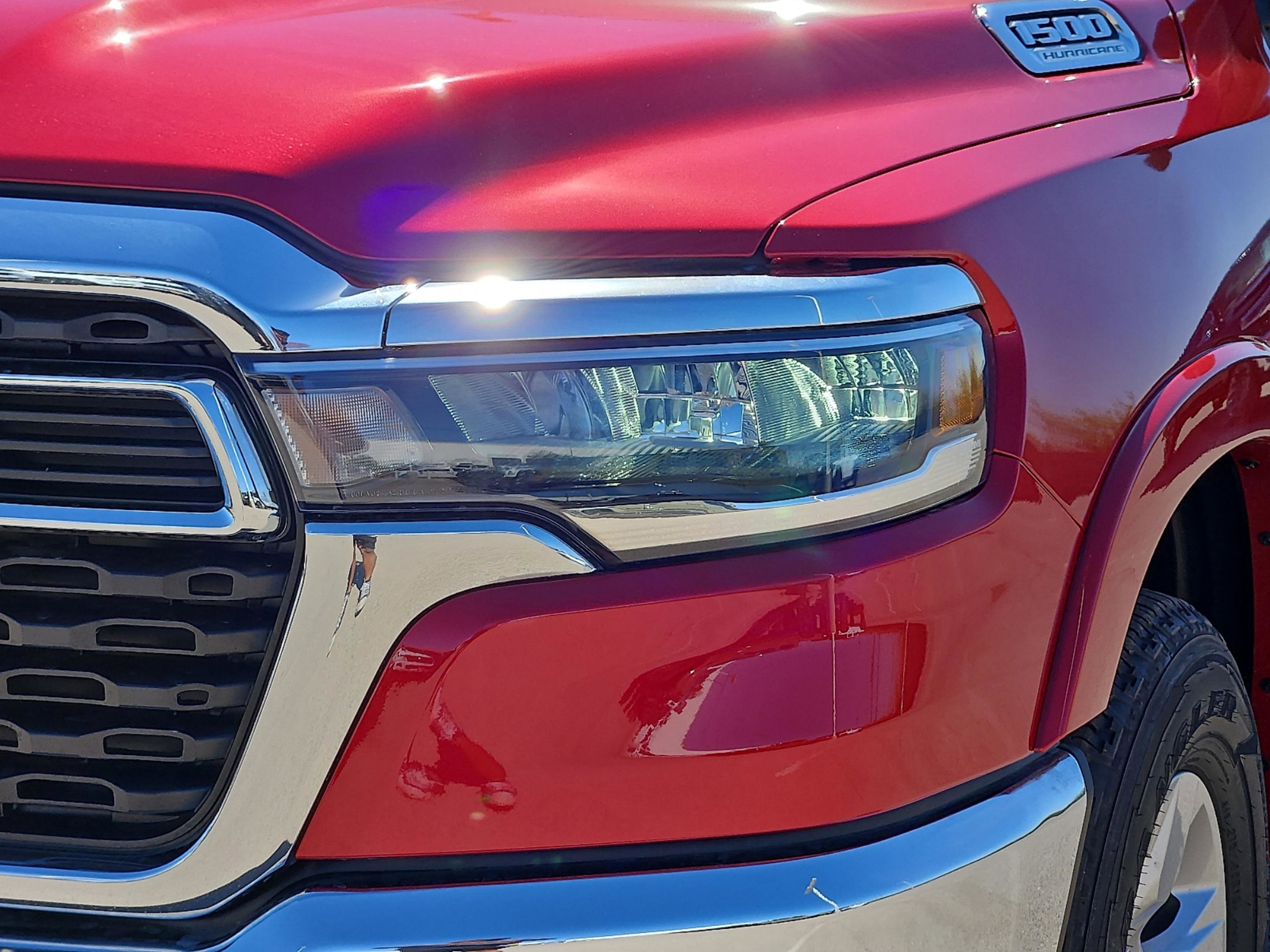 New 2026 Molten Red Pearl-Coat Exterior Paint RAM Lone Star image 8