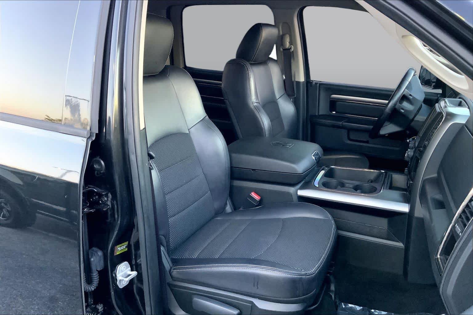 Used 2017 Brilliant Black Crystal Pearlcoat Ram Sport image 8