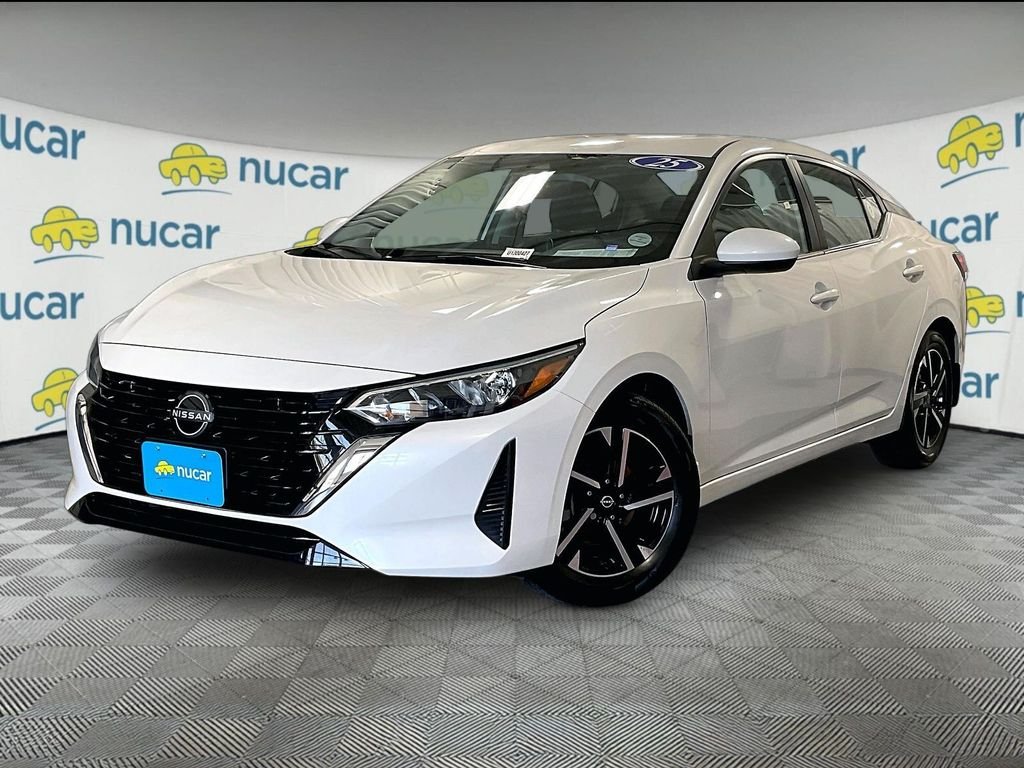Certified Used 2025 White Nissan SV image 3