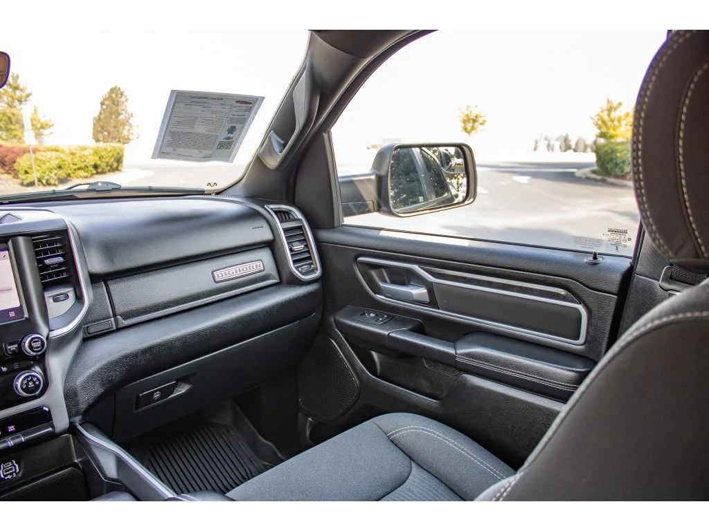 Used 2023 Granite Crystal Metallic Clearcoat Ram Big Horn image 20
