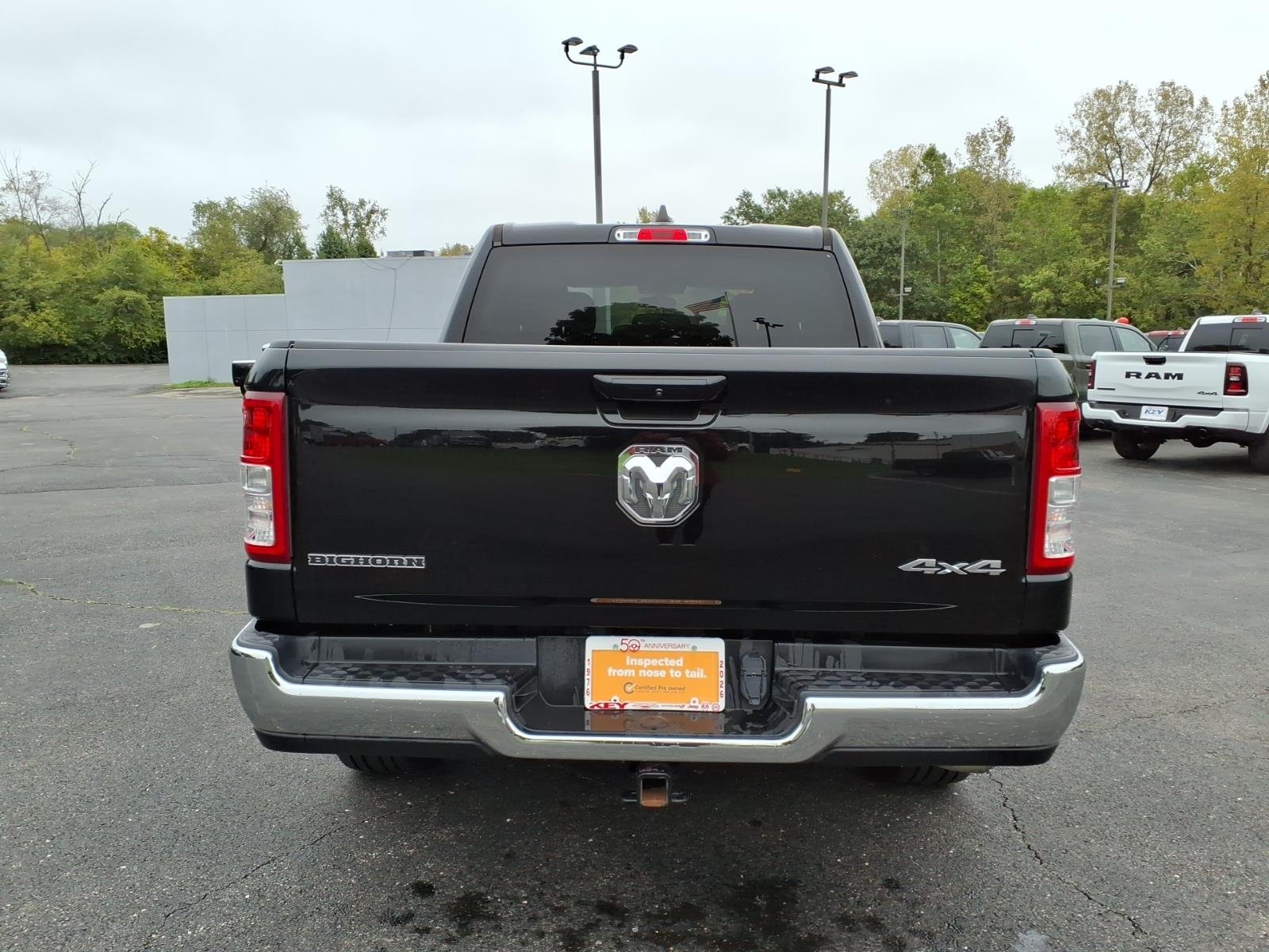Certified Used 2022 Diamond Black Crystal Pearl Coat Ram Big Horn image 6
