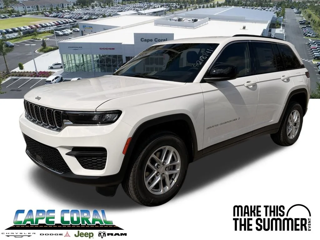 New 2026 Bright White Clearcoat Jeep Laredo image 1