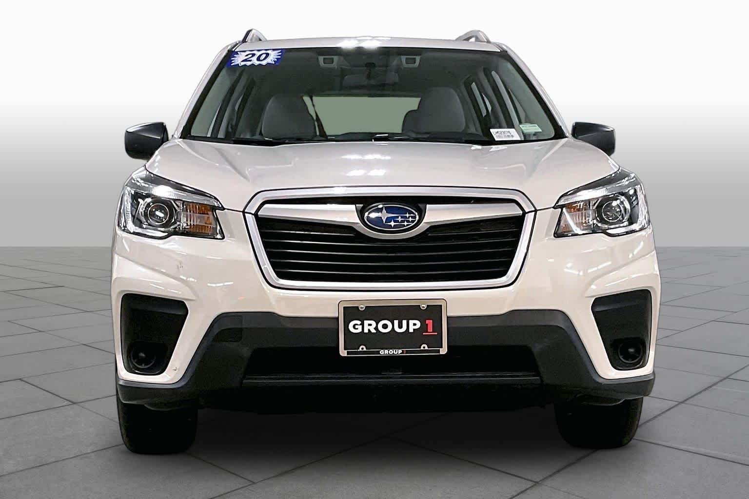 Used 2020 Crystal White Pearl Subaru  image 4