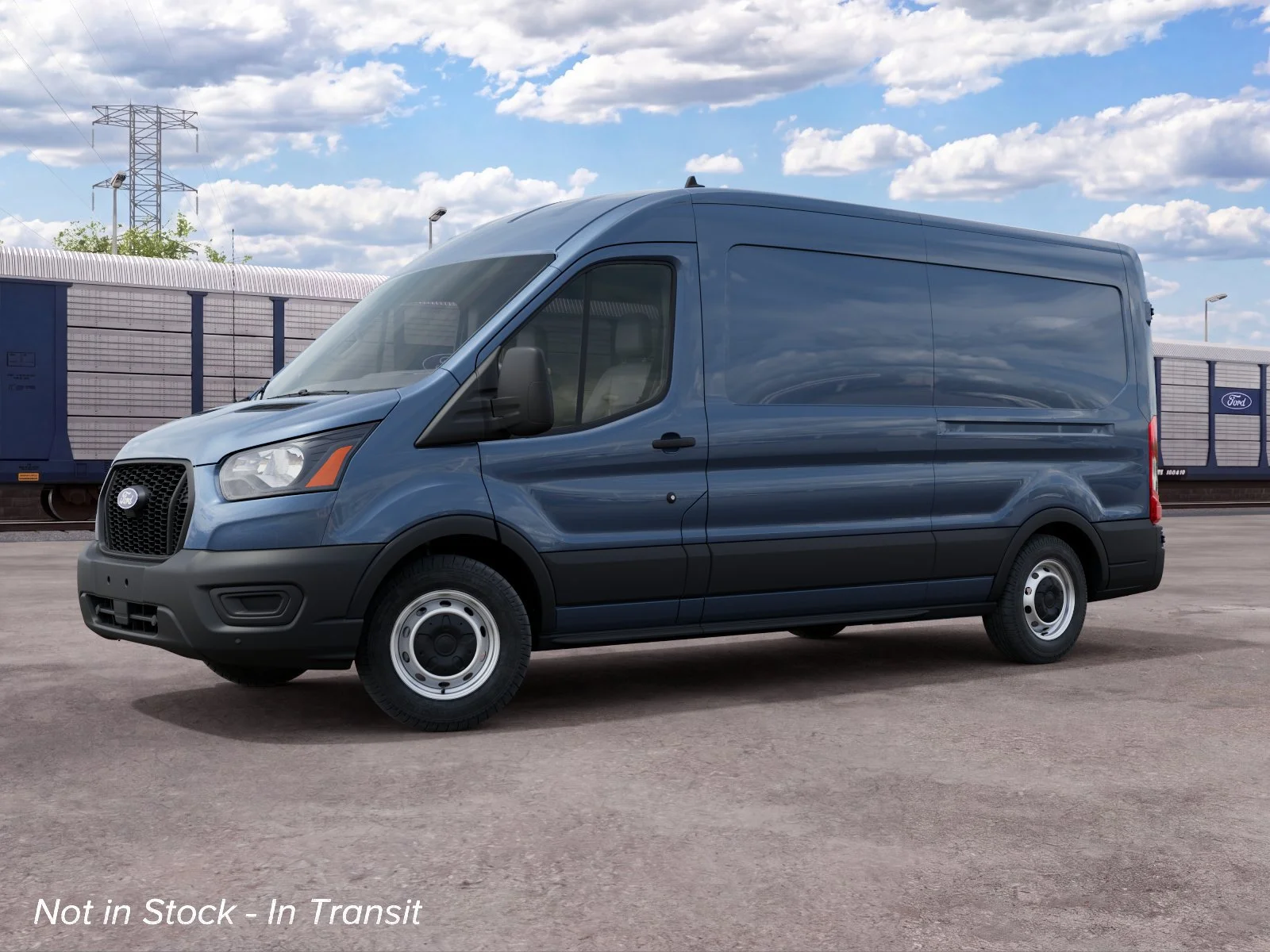 New 2027 Blue Metallic Ford BASE image 1