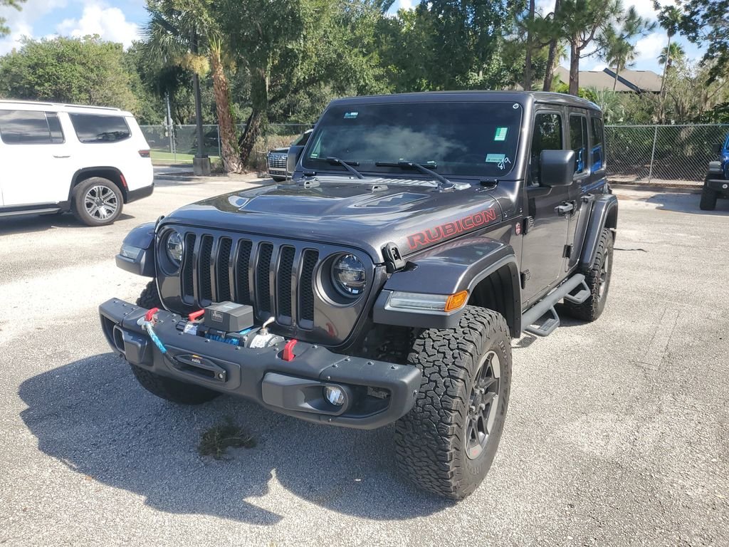 Used 2019 Gray Jeep Unlimited Rubicon image 3
