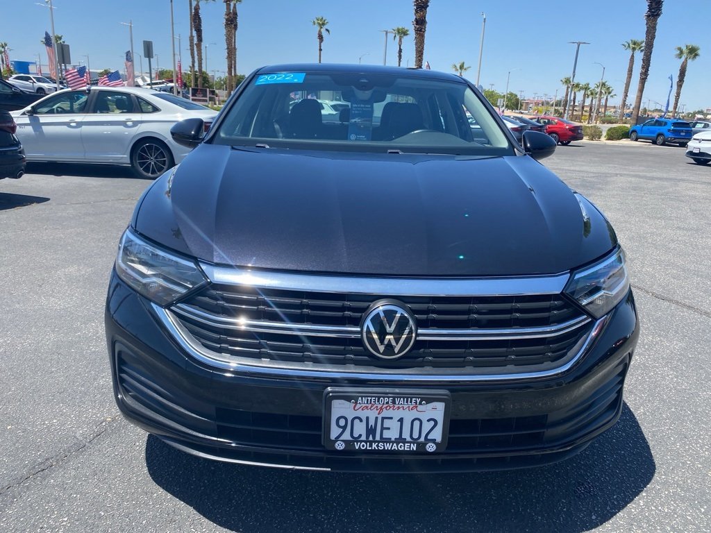 Certified 2022 Volkswagen Jetta SE with VIN 3VW7M7BU7NM025166 for sale in Palmdale, CA