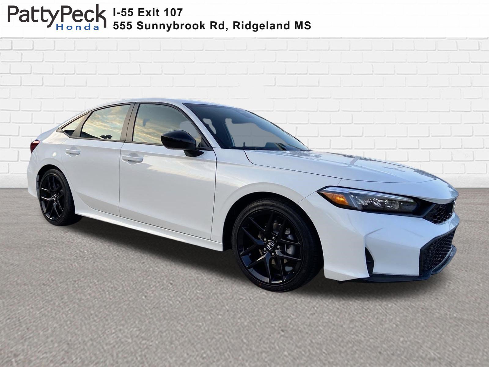 New 2026 Platinum White Pearl Honda Sport image 1