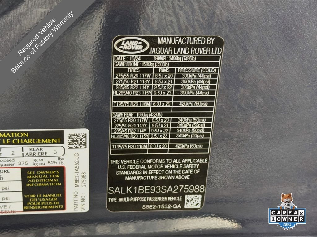 Used 2025 Varesine Blue Metallic Land Rover Autobiography image 35