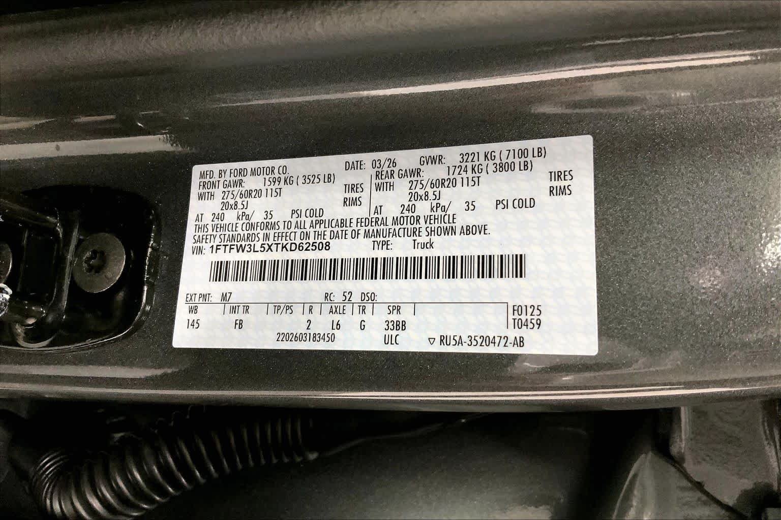 New 2026 Carbonized Gray Metallic Ford XLT image 20
