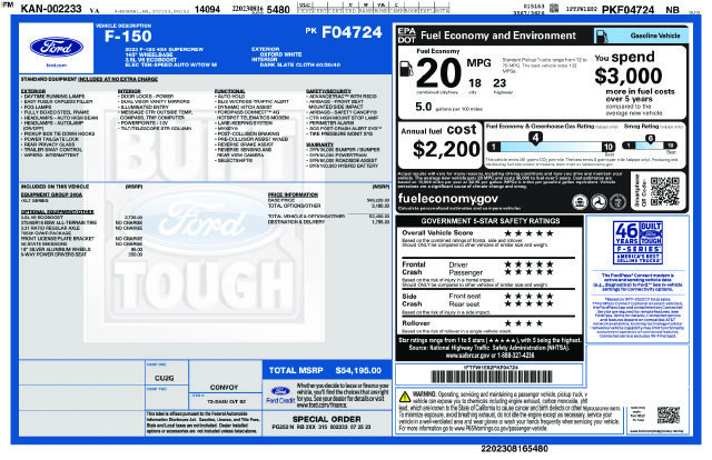 Used 2023 White Ford XLT image 7