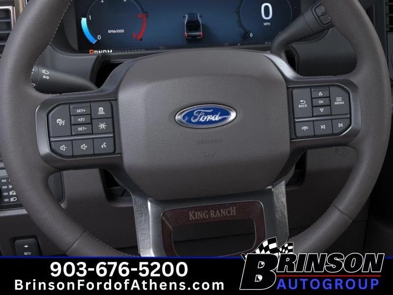 New 2026 Star White Metallic Tri-Coat Ford F-350® King Ranch® image 12