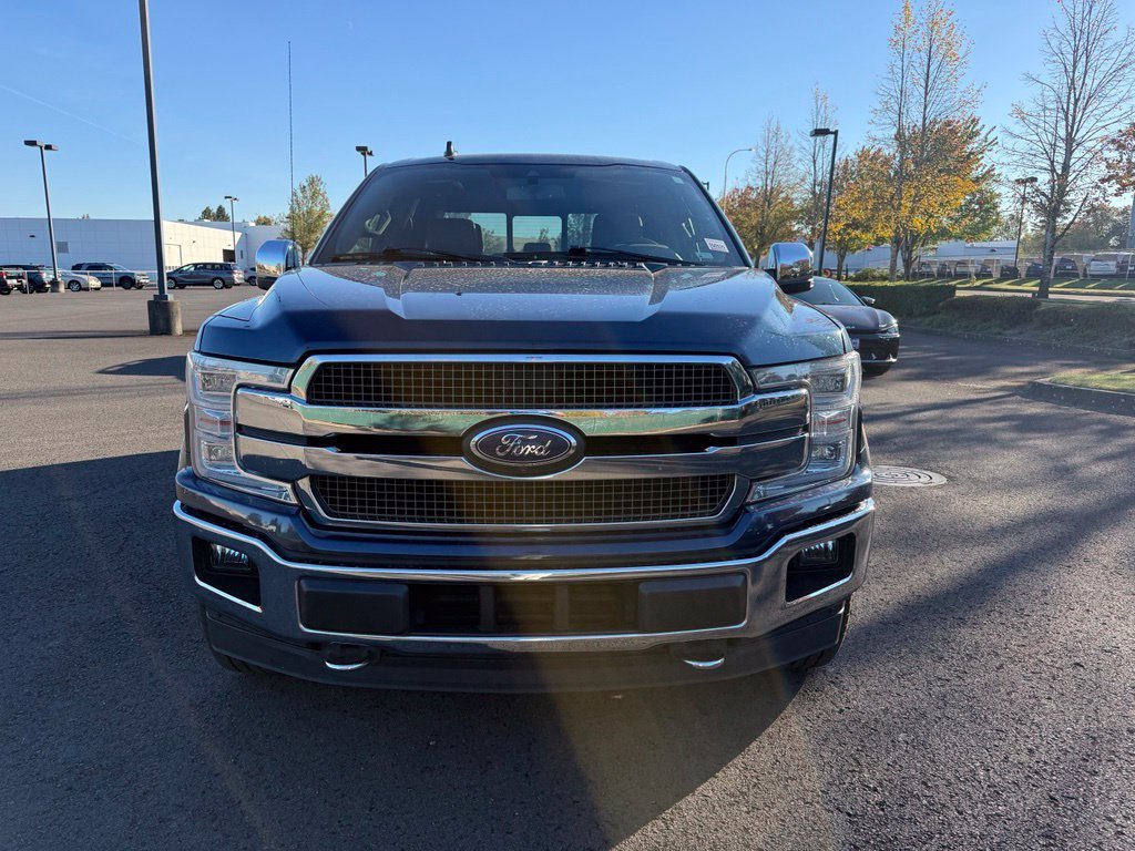 Used 2018 Blue Jeans Metallic Ford King Ranch image 2