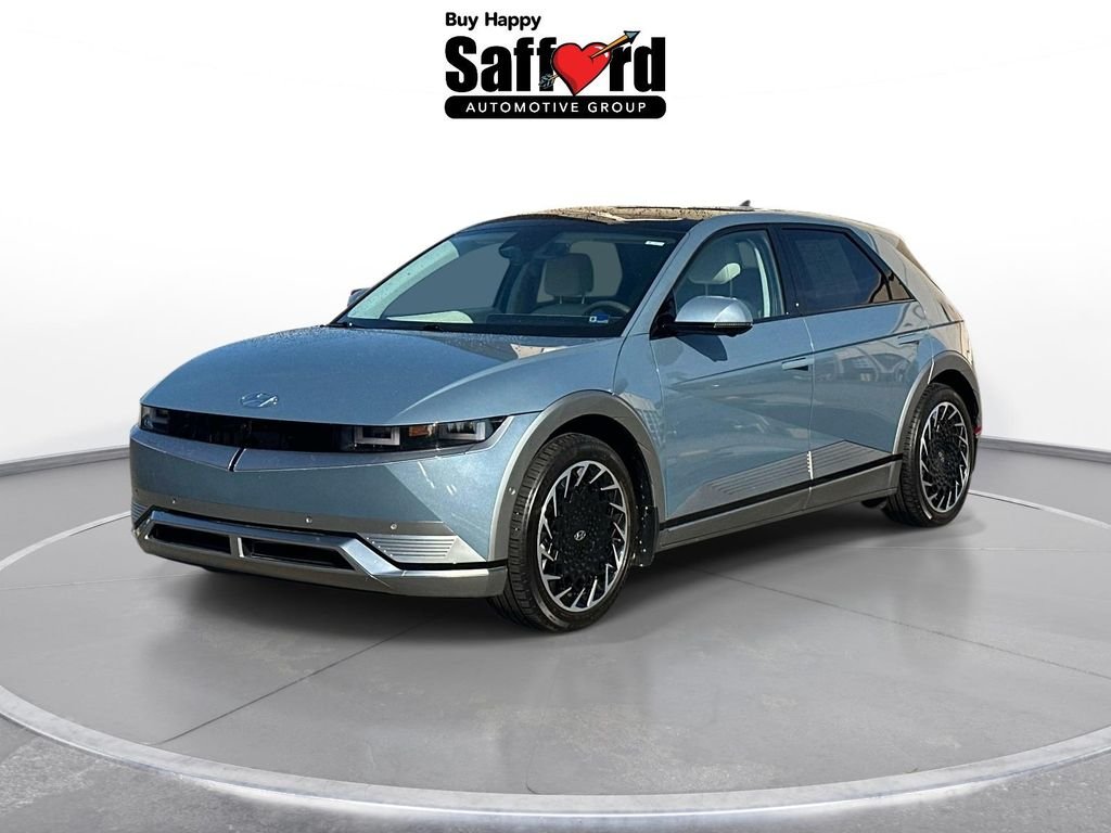 Used 2023 Blue Hyundai Limited image 1