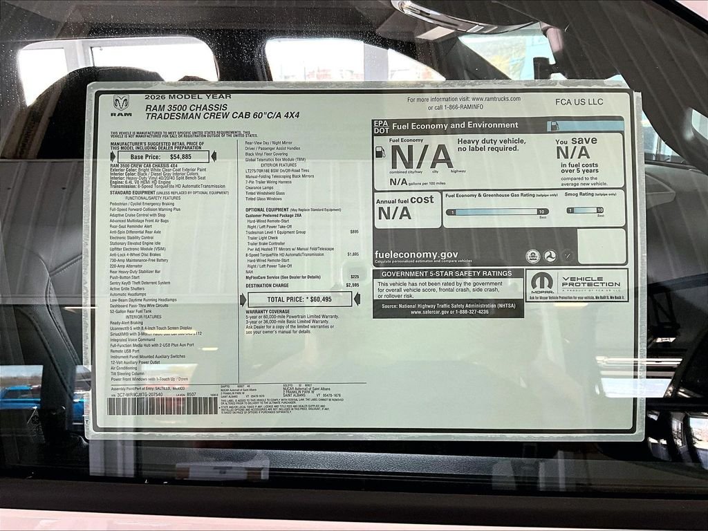 2026 RAM 3500 Chassis Tradesman - Photo 16