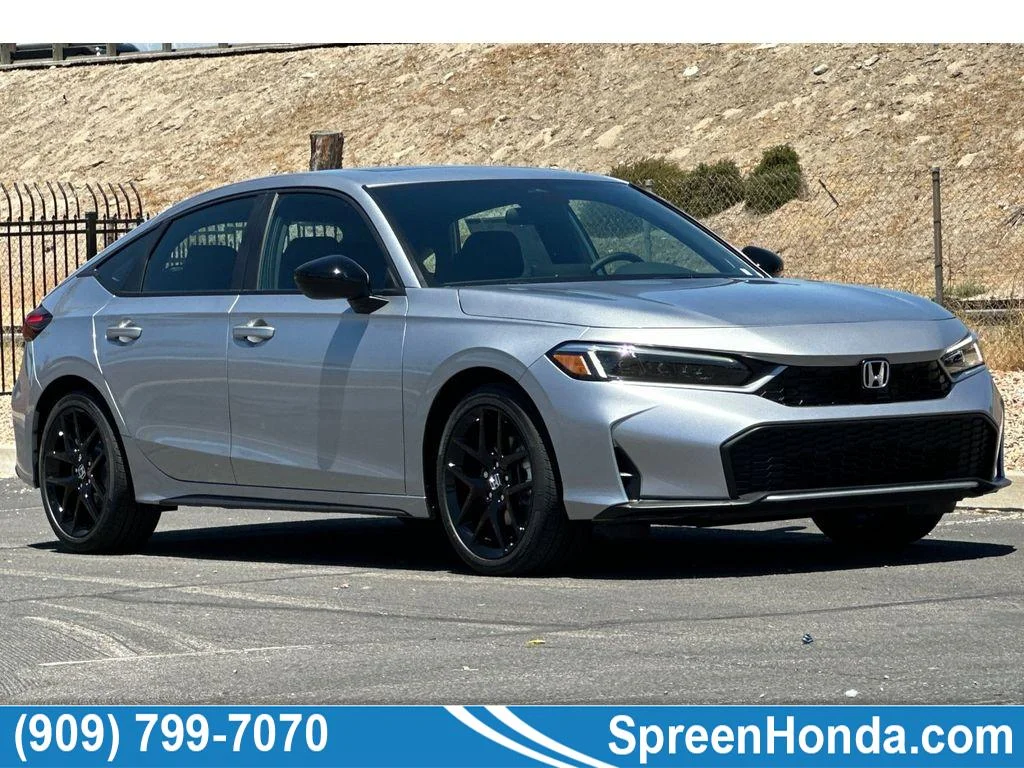 New 2026 Solar Silver Metallic Honda Sport image 1