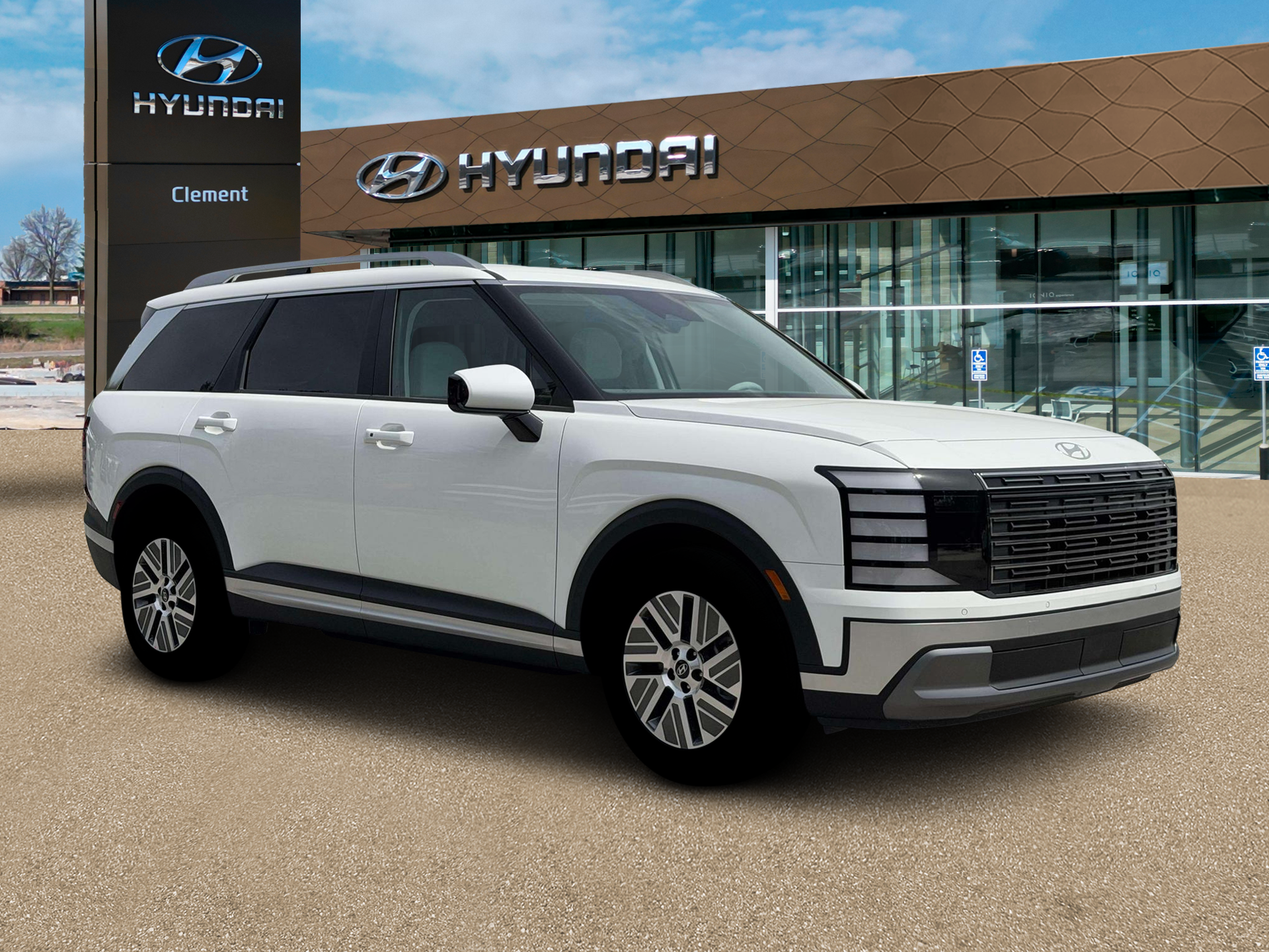New 2026 White Hyundai SEL 8P image 10