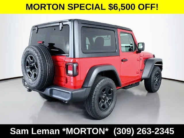 New 2026 Red Jeep Sport image 7