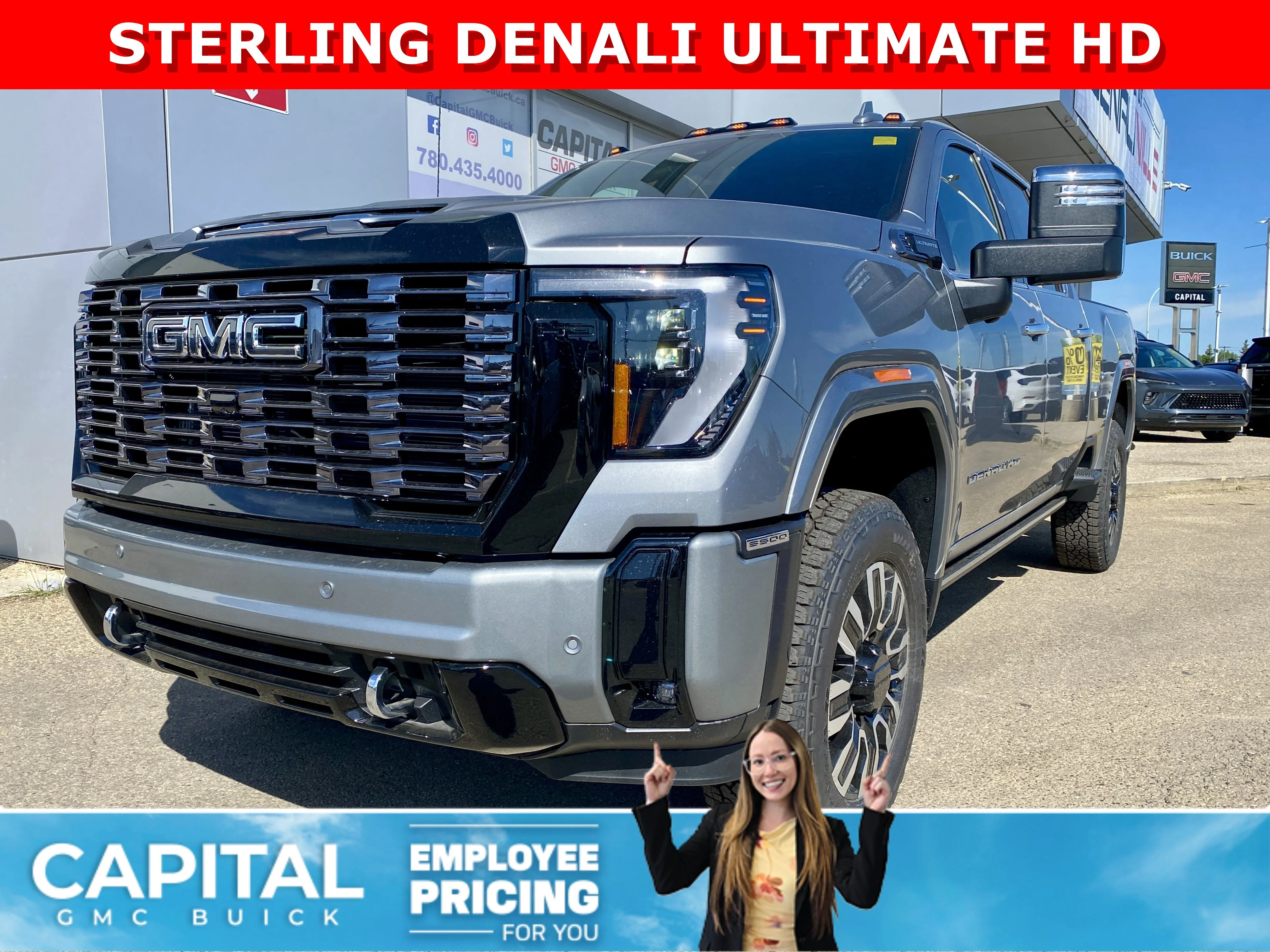 New 2026 STERLING METALLIC GMC Denali Ultimate image 1