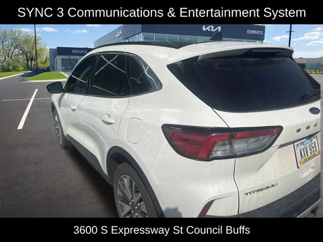Used 2020 White Ford Titanium image 9
