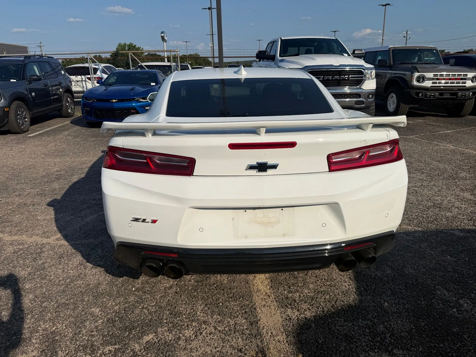 Used 2018 White Chevrolet ZL1 image 5