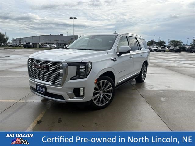 Used 2022 White Frost Tricoat GMC Denali image 1